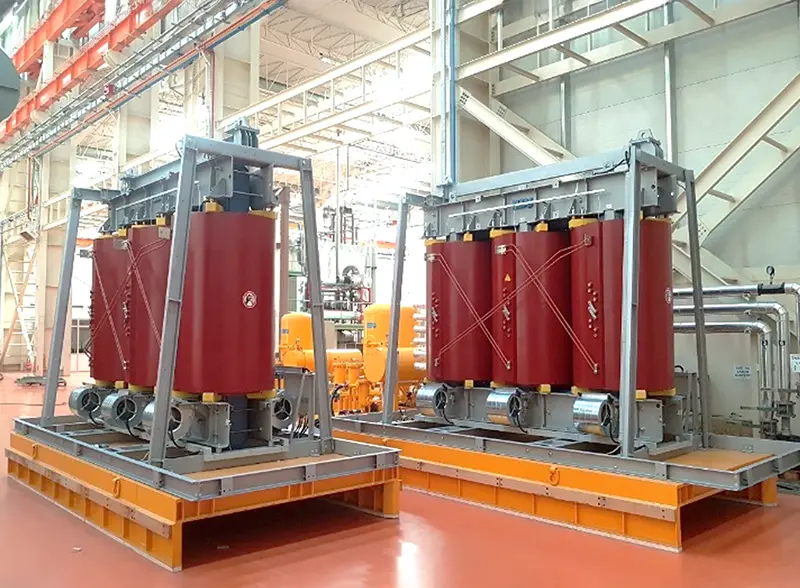 14/17,5 MVA 13,8/0,63 kV Dry Type Transformers
