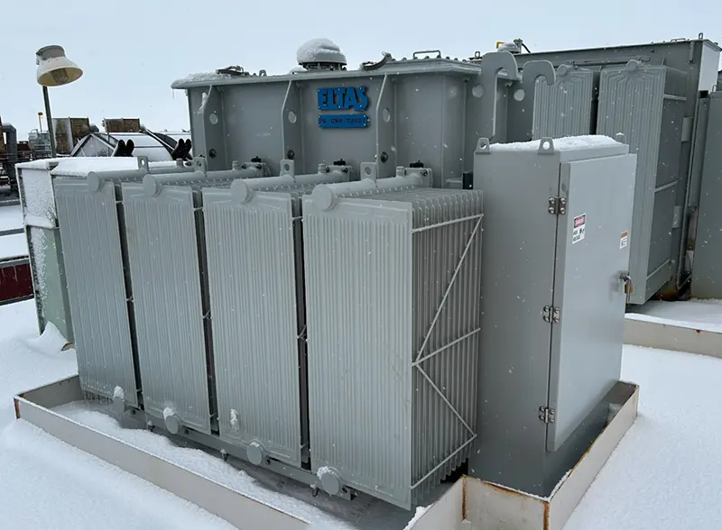 2000, 2500 kVA 13,8/0,48 kV UL Listed Pad-Mounted Transformers