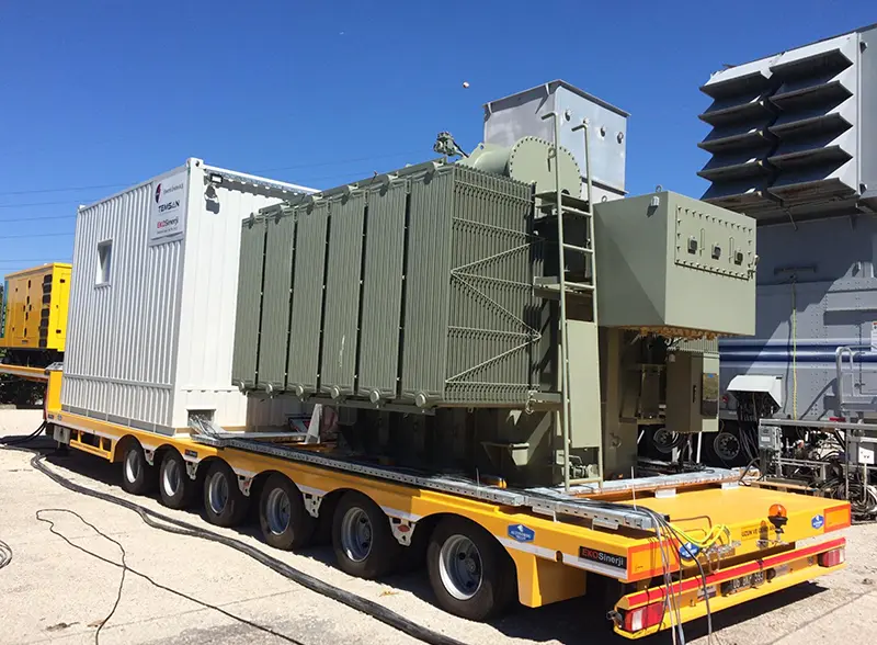 28 MVA 33/11,5 kV Mobile Transformers