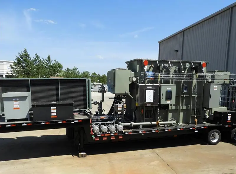 36 MVA 13,8/6,6/6,6 kV Mobile Transformers