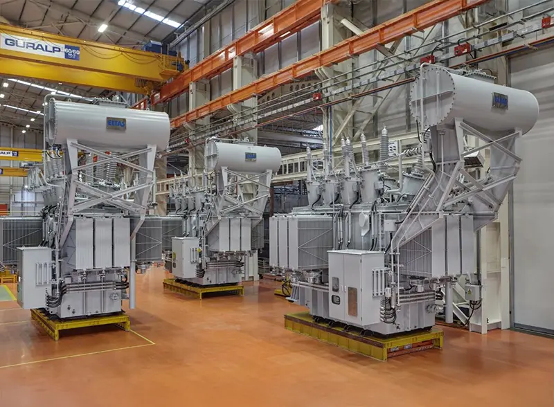 60 MVA 120/24,9 kV Power Transformers