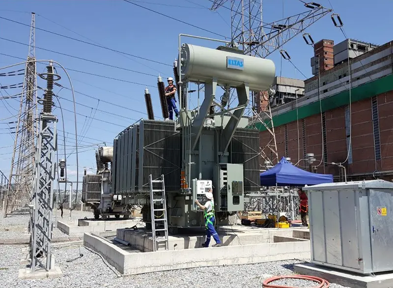 62,5 MVA 154/33,6 kV Power Transformer