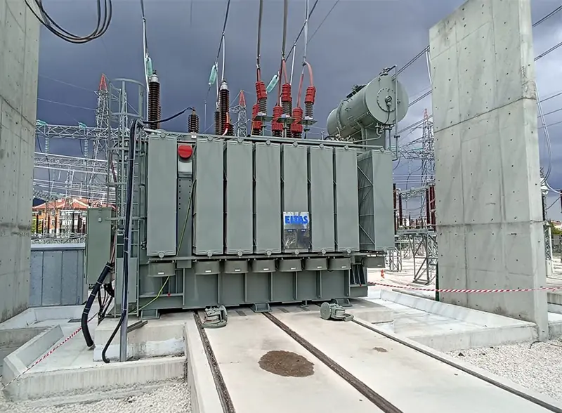 62,5 MVA 154/33,6 kV Power Transformers